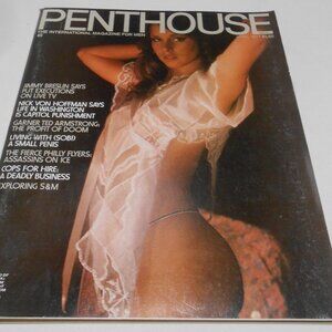 VINTAGE PENTHOUSE MAGAZINE ENTERTAINMENT MEN COPS FOR HIRE APRIL 1977 COUPLES 👨